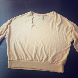 ZSUPPLY yellow sweater